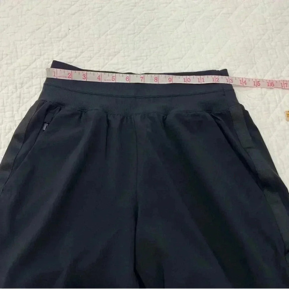 Athleta Nolita Slim Tapered Crop Pant Black Side Stripe Size 4 - Picture 9 of 15